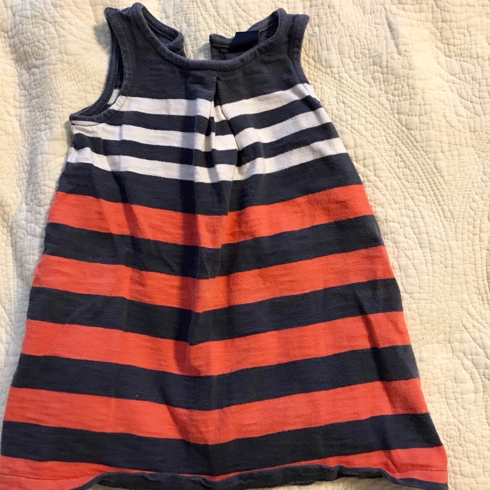 Striped gap dress. 3T. Great condition